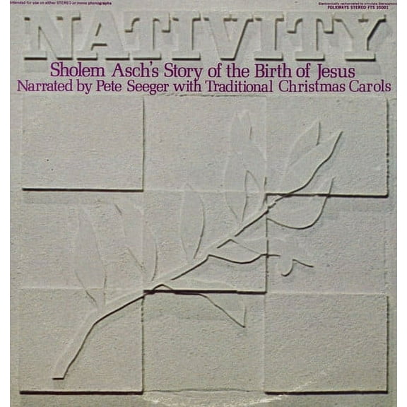 Pete Seeger - Nativity: Sholem Asch's Story of Birth of Jesus - Music & Performance - CD
