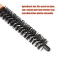 thumbnail image 3 of Small Round Brush for Blow Drying, Small Volumizing Bangs Hair Brush Nylon B Rist les Hair Styling Mini Roller Quiff Combs Portable Curl Round Comb, 3 of 7