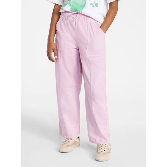 Weekend Academy Girls Barrel Leg Pants, Sizes 5-18