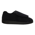 thumbnail image 4 of Silverts Adaptive Slippers, Easy Close - Men, Black, Size 7, 2X Wide, 1 Ct, 4 of 9