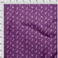 thumbnail image 4 of oneOone Tissu en Viscose Chiffon Violet Matériel Médical Tissu Imprimé Tissu au Mètre 42 Pouces de Large, 4 of 4