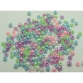 thumbnail image 5 of U8MO 800 Pcs (60 grams) Ceylon Glass Beads Rondelle 4mm (6/0) Pick Your Color-Purple, 5 of 8