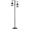 thumbnail image 2 of SUNMORY 63" Modern Floor Lamps with Stepless Dimming, 2 Light Glass Floor Lamps for Living Room, Lamps for Bedroom with Weighted Marble Base, Includes 2 LED Bulbs for Bedroom Living Room, 2 of 15