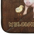 thumbnail image 4 of Welcome to the Farm with the pig and chicken Dish Drying Mat, 4 of 7