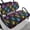 Dog Paw Pattern, variant on Aplkyhs Dog Paw Golf Cart Seat Covers Club Car Elastic Golf Cart Seat Covers Front Seat A Perfect Balance of Warmth in Winter and Cooling in Summer Designed for Golf Lover Black