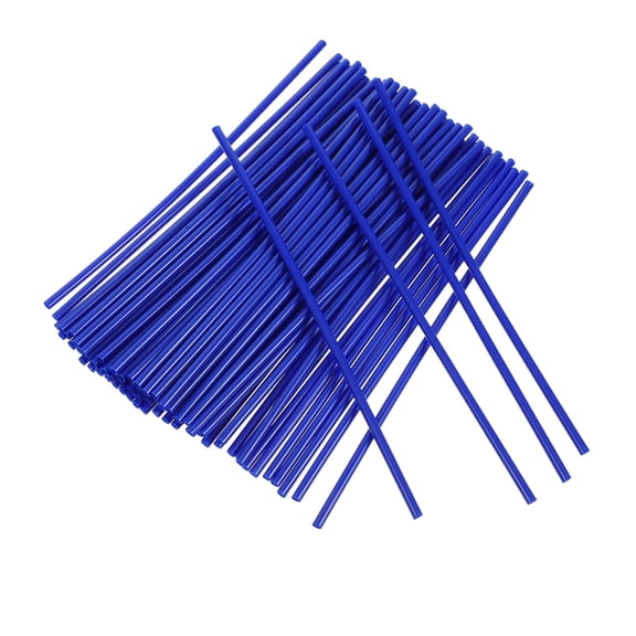 CIMAXIC Dark Blue Reusable Plastic Motorcycle Spoke Covers Set of 72 Durable Rim Decorations for