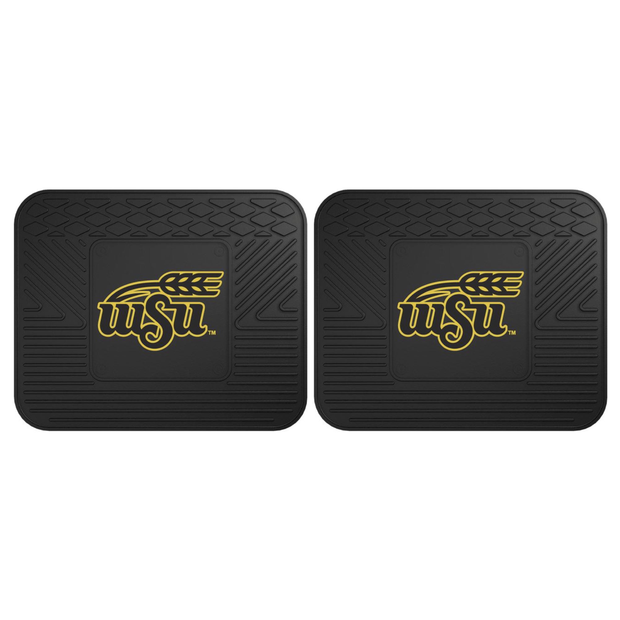 University of Illinois Heavy Duty Vinyl Car Floor Mats Set of 2