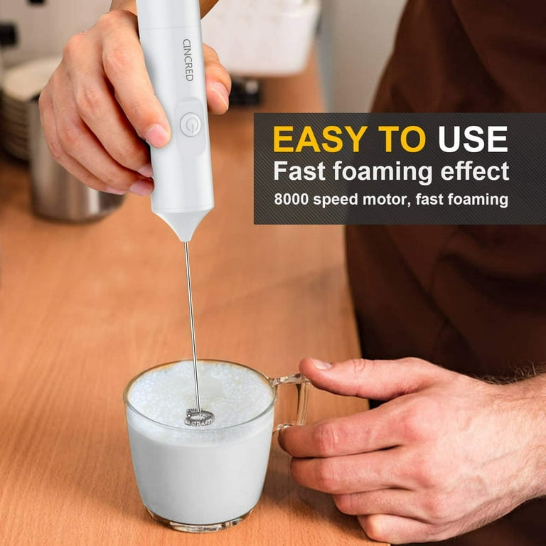 Handheld Milk Frother Wand Battery Coffee Frother and Foam