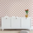 thumbnail image 3 of Tempaper Checkmate Pink Peel and Stick Wallpaper, 20.5" x 16.5', 3 of 15