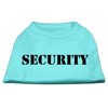 Pet Dog Cat Shirt Screen Printed, "Security"