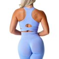 thumbnail image 3 of Sujetador deportivo sin costuras Nvgtn Sculpt de licra para mujer, ropa interior deportiva transpirable elástica para realce de pecho, 3 of 5