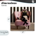 thumbnail image 4 of Stupell Industries Eclectic Pamper Party Cat Canvas Art, 17 x 17, by Lucia Heffernan, 4 of 8