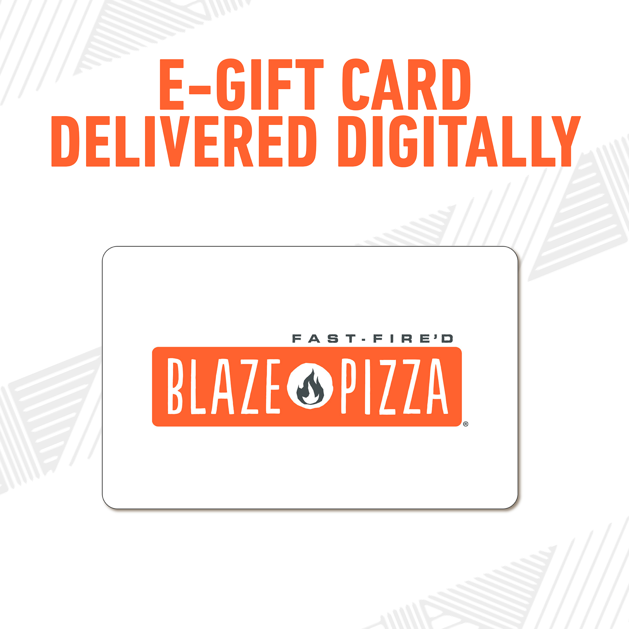 Blaze Pizza eGift Card [Email Delivery]