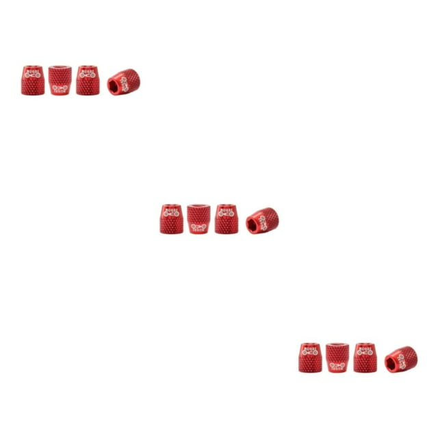 maskred 4x M6 Bike V Brake Pads Hardware Install Bolts Mountain Fixed Screw Red 12x10MM 3Set