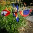 thumbnail image 5 of In the Breeze 2615 — Pivoting Parrot Bird Spinner — Colorful, Fun Wind Spinner and Wind Direction Indicator, 5 of 5