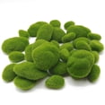 thumbnail image 1 of TIHOOD 30 piezas de rocas de musgo artificiales de 3 tamaños bolas de musgo verdes decorativas piedras de musgo piedras cubiertas de musgo verde decoración de musgo falso para arreglos florales jardin, 1 of 5