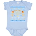 thumbnail image 3 of Inktastic My 1st Hanukkah Sweater Style Design Menorah and Dreidels Boys or Girls Baby Bodysuit, 3 of 5