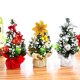 thumbnail image 3 of 20CM Árbol de Navidad Mini Decoraciones navideñas de escritorio Adornos navideños de brico Abanopi Árbol de Navidad, 3 of 5