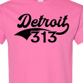 thumbnail image 4 of Inktastic Detroit 313 T-Shirt, 4 of 5