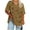 Brown, variant on fatyb Plus Size Tops for Women V Neck Short Sleeve Graphic Tee Casual Loose Summer Womens Tunic Blouses