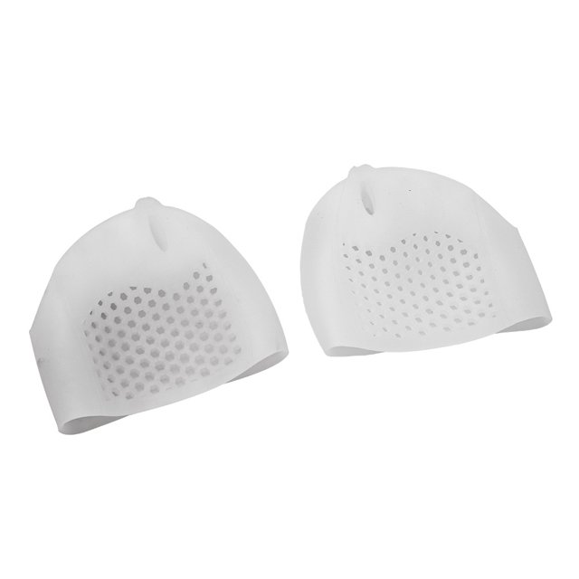 Almohadilla frontal de panal de cinco orificios para hallux valgus, hueso del pie grande, superposición de absorción de impactos, separación de dedos del pie para hombres y mujeres, cubierta para