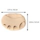 thumbnail image 2 of FELTECHELECTR 1 par de almohadillas antideslizantes para el antepié de tacones altos, almohadillas invisibles de tela de panal, 2 of 6