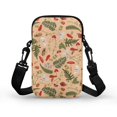 thumbnail image 2 of HELLHERO Lightweight Travel Crossbody Purse, Stylish Polyester for Outdoor Holiday Travel Butterfly Mushroom Design, 2 of 7