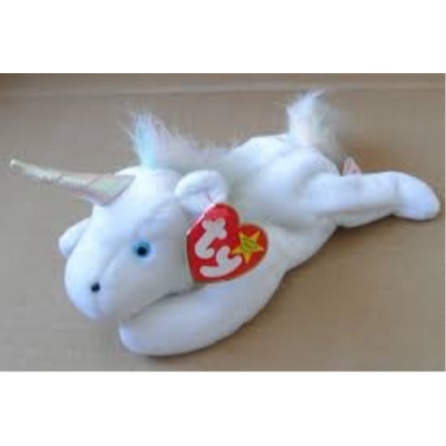 Details about   Mystic Unicorn Tan Horn PVC 4th Gen '93 Retired Ty Beanie Baby Collectible Mint 