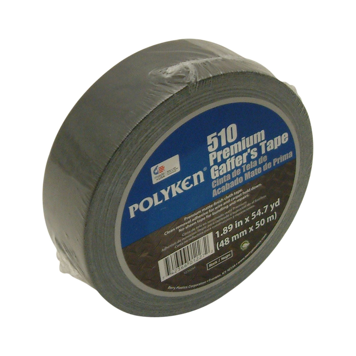 Polyken Gaffer's Tape,White,2 13/16inx54 3/4 yd, 510