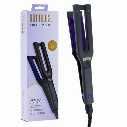 DDI 2385768 Hot Tools Pro Signature Dual Plate Charcoal Ceramic Flat Iron - Case of 3