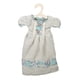 thumbnail image 1 of Lindo vestido de falda de princesa toalla de mano paño absorbente baño para niños con gancho para colgar verde, 1 of 2