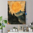 thumbnail image 4 of Qisvanset Framed Canvas Wall Art 12x16 Inch Lord's Prayer Vintage Landscape Religious Wall Art, 4 of 5