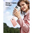 thumbnail image 4 of Batería externa Coowisty Slim de 10000 mAh, 5 salidas, color rosa, 4 of 8
