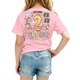 thumbnail image 4 of WhouRiu Girls Back To School T Shirts Short Sleeve Crew Neck Cartoon Graphic Tees Kids Comfortable Cute Casual Tshirt,3-4 Years, 4 of 8