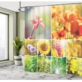 thumbnail image 5 of Ambesonne Country Shower Curtain, Flower Countryside View, 69"Wx84"L, Multicolor, 5 of 5