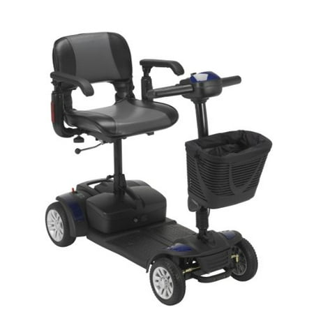 Spitfire EX Compact Travel Power Mobility Scooter, 4 Wheel, 21AH Battery