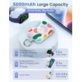 thumbnail image 3 of Cargador portátil RORRY D2 de 5000 mAh con llavero para Apple, 3 of 5