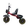 thumbnail image 2 of Triciclo The Baby Shop  con torreta tipo moto y luz Rojo -, 2 of 4