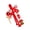 FUJINARII, variant on Yihuala Chinese New Year Blessing Knot with Artificial Berries Braided Knot Spring Festival Decoration for Housewarming