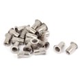 thumbnail image 1 of 20 piezas de tuercas remachadas ciegas roscadas de aluminio M5x13mm, 1 of 1