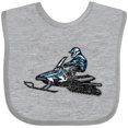 thumbnail image 3 of Inktastic Snowmobile Ideas Boys or Girls Baby Bib, 3 of 4