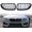 Glossy Black M-Color Double Line, variant on Astra Depot Glossy Black M-Color Dual Slats Kidney Grille Fit 2012-2018 BMW F06 F12 F13 Coupe 640i 650i 640d M6