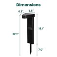 thumbnail image 4 of Outdoor Triangle Solar Pathlight with Motion Sensor, 4 of 10