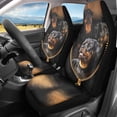 thumbnail image 2 of Xoenoiee Rottweiler Dog Print Car Seat Cover Interior Decorative Accessories, Stylish Durable Front Seat Cover Anti Scratch Auto Seat Protector for Women Men, 2 of 6