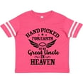 thumbnail image 3 of Inktastic Handpicked for Earth by My Great Uncle in Heaven Boys or Girls Toddler T-Shirt, 3 of 5