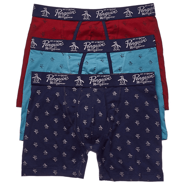 Original Penguin PENGUIN 3 PACK BOXER BRIEFS 8218 MULTI XLARGE