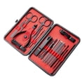 thumbnail image 4 of 18Pcs Manicure Set Stainless Steel Nail Clippers Pedicure Knife Tool Kit for Home, 4 of 8