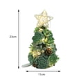 thumbnail image 2 of Adornos navideños de árbol de Navidad de pntas de imitación para fiesta al Sunnimix  Plantas de simulación, 2 of 6