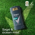 thumbnail image 4 of Degree Men Antiperspirant Deodorant 72-Hour Sweat and Odor Protection Sage & Ocean Mist Antiperspirant For Men With Body Heat Activated Technology, 2.6 oz, 4 of 14
