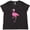 Black Leopard, variant on Inktastic Ladylike Flamingo Women's Plus Size T-Shirt